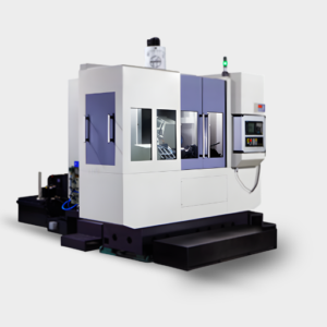 An industrial photograph showing the complete external structure and design of the SMK1503 CNC Thread Grinding Machine .